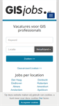 Mobile Screenshot of gisjobs.nl