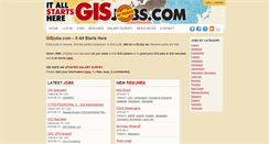 Desktop Screenshot of gisjobs.com